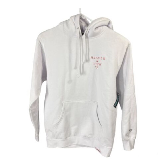 Diamond Supply Co Heaven and Hell Hoodie S L All New OG 2 Blk/ wht/ gold sweater - Picture 3 of 13